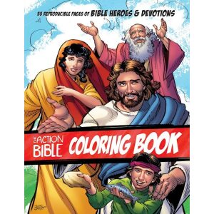 Action Bible Coloring Book