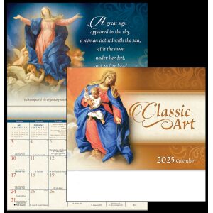 Classic Art 2025 Calendar