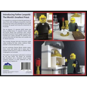 Father Leopold Celebrates Mass Lego