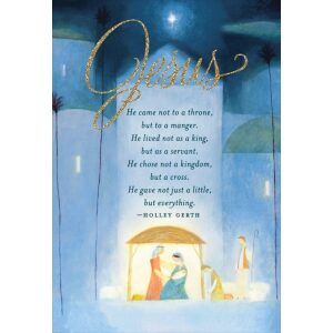 Christmas – Jesus He Came Not To A Throne