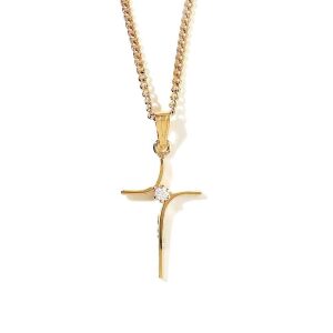 Curved Lines Cross With Zirconia