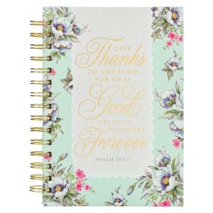 Journal Give Thanks Floral