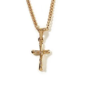 Necklace Crucifix Rounded Cross