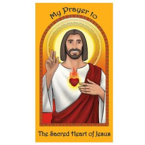 Prayer Card – Sacred Heart of Jesus