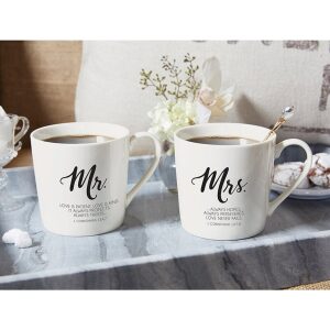 Mug set Mr. and Mrs.