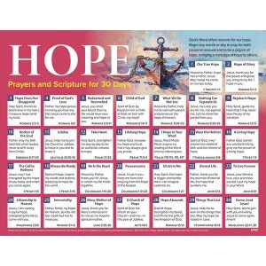 30 Days of Hope Calendar