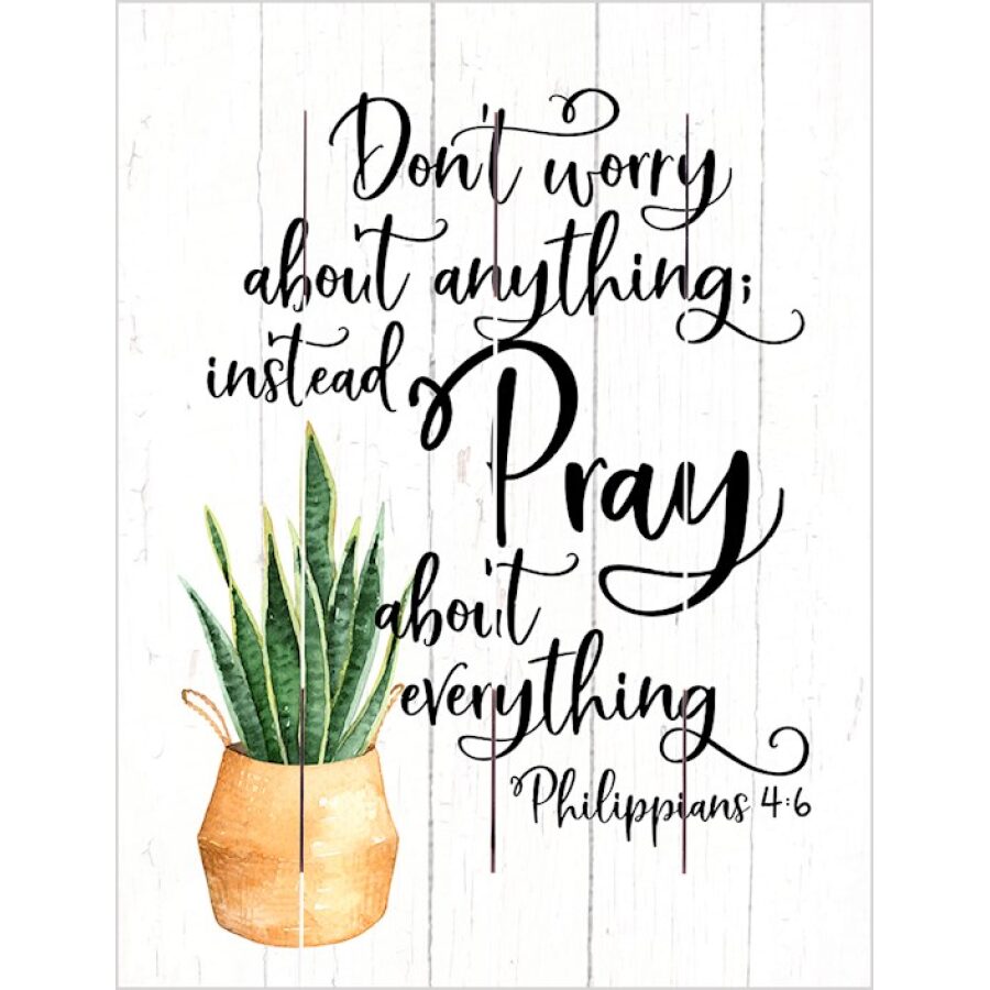 Pallet Pray About Everything