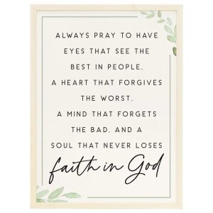 Faith In God Leaves