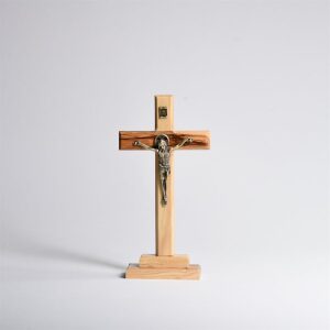 Crucifix Standing Bronze 7″