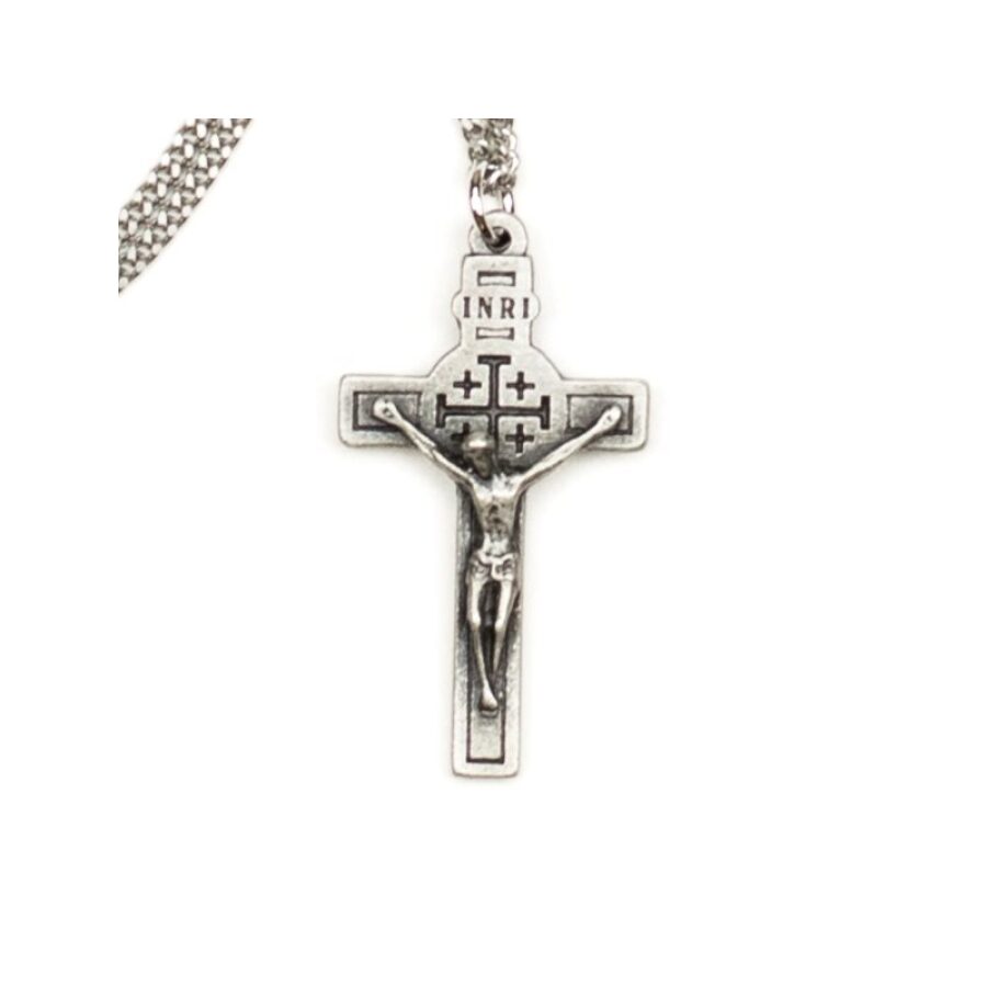 Necklace Crucifix Jerusalem Relic