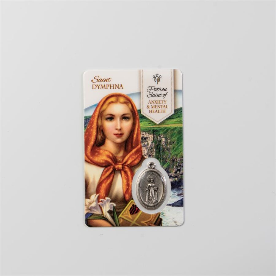Saint Dymphna Prayer Card